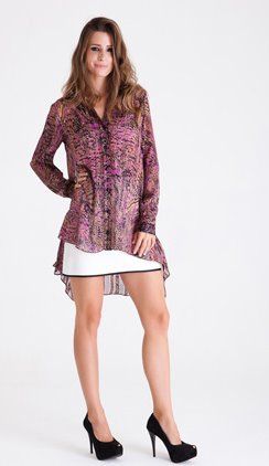Camisão Estampado Mullet